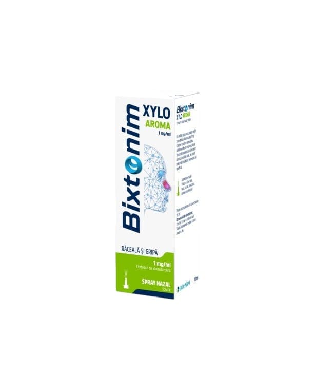 Bixtonim Xylo Aroma spray nazal, 1 mg/ml, 10 ml, Biofarm
