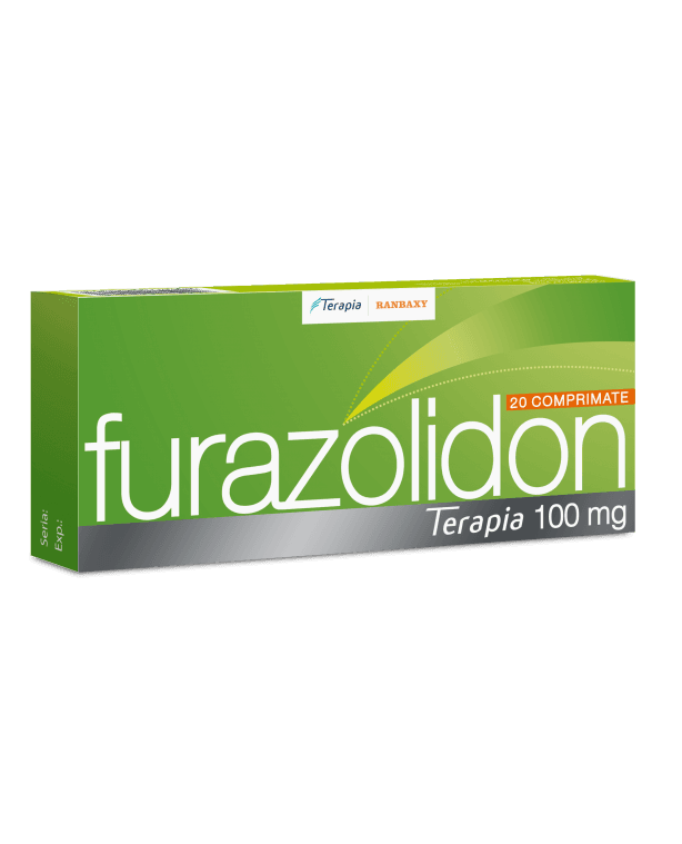 Furazolidon, 100 mg, 20 comprimate, Terapia