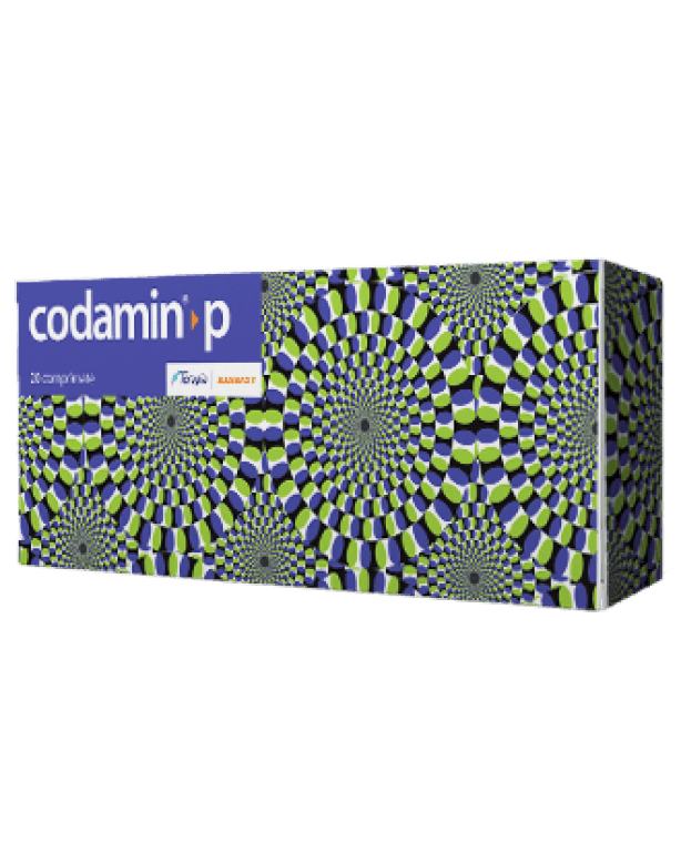Codamin P x 20 compr. fara concentratie Terapia S A