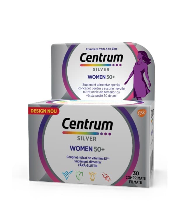 Centrum Femei Silver 50+ X 30 cp