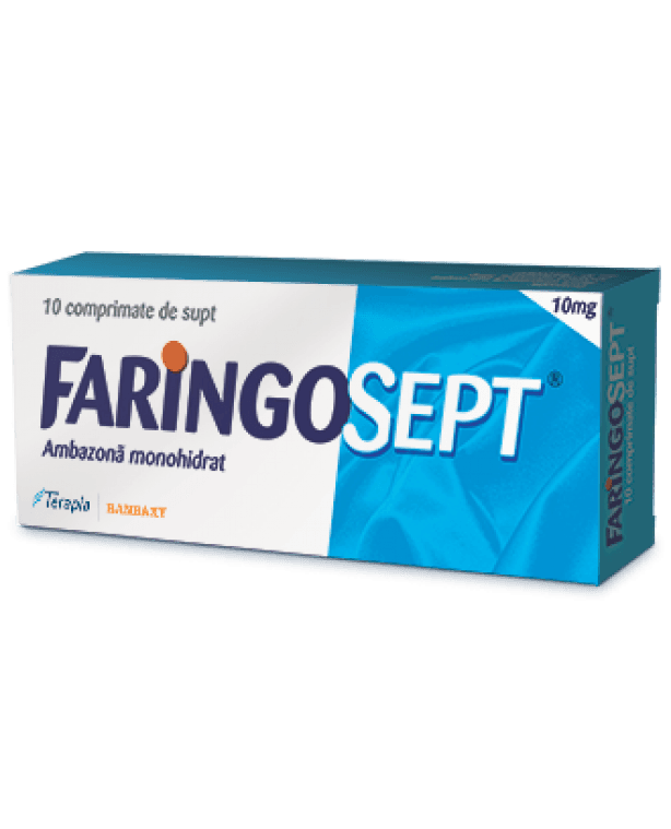 Faringosept 10 mg x 10 compr. de supt