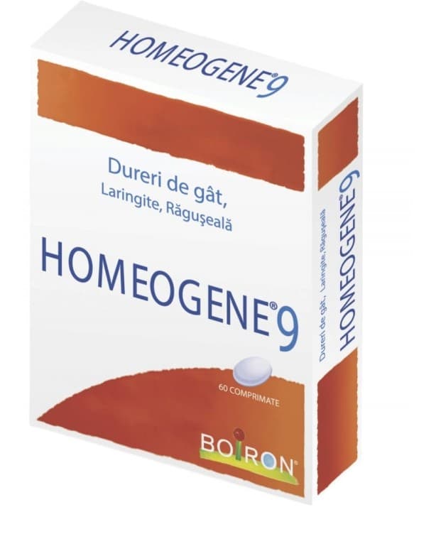 Homeogene 9 x 60 compr.  Boiron