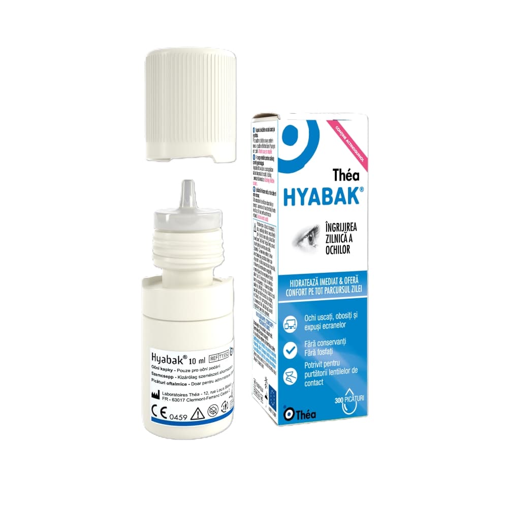 Hyabak 0.15% sol. oftalmica 10ml Thea