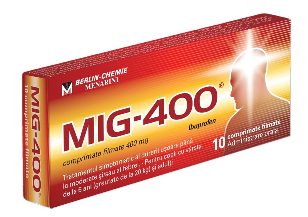 MIG 400 X 10 Comprimate
