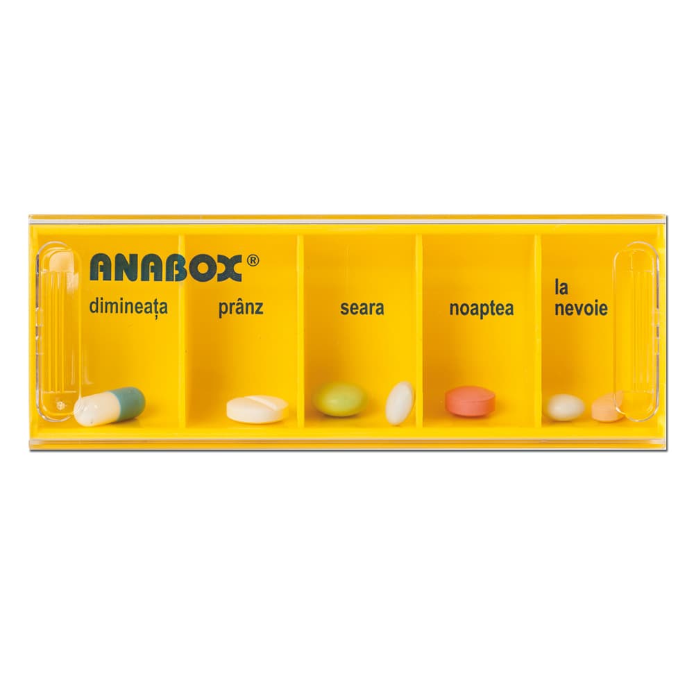Anabox Organizator Medicamente Zilnic