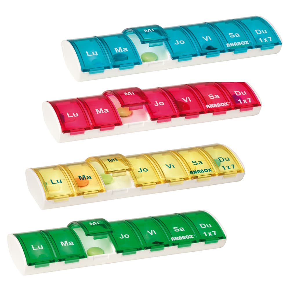 Anabox Organizator Medicamente Saptamanal