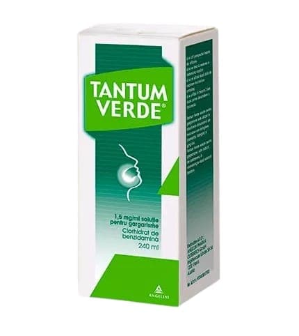 Tantum Verde x sol. pt. Gargarisme X 240 ml