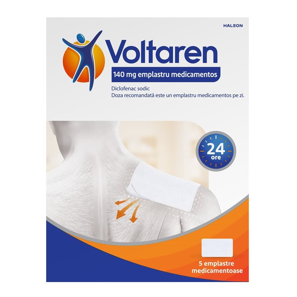 Voltaren 140mg 5 Emplastru medicamentos
