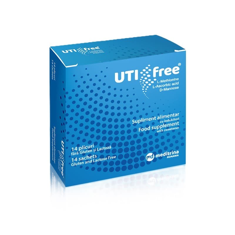 UTI Free X 14 plicuri
