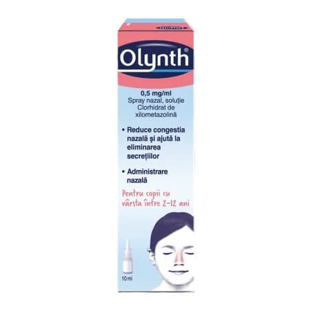 Olynth 0.5mg/ml  Spray nazal 10 ml