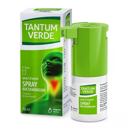 Tantum Verde Spray copii 1,5 mg/ml  spray bucofaringian