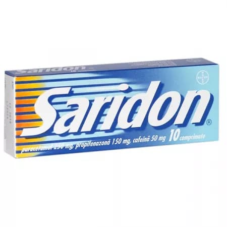Saridon 10 comprimate