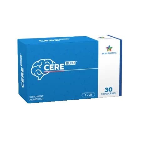 Cerebleu,30 capsule moi, Bleu Pharma