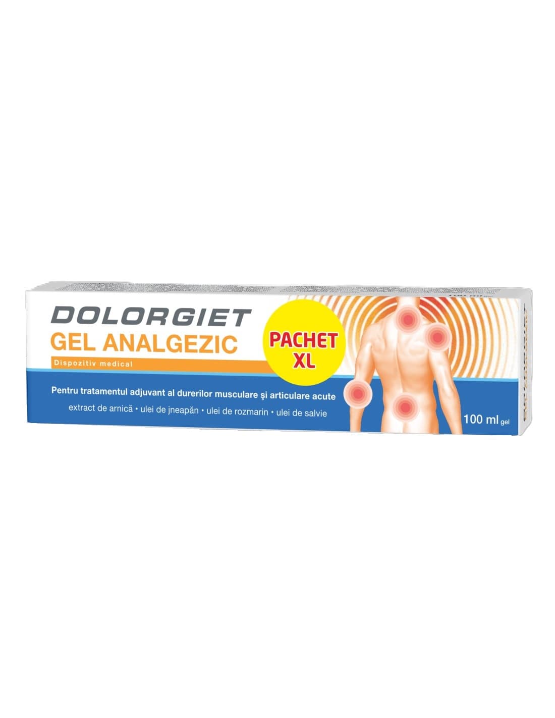 Dolorgiet gel anestezic 100 ml Zdrovit