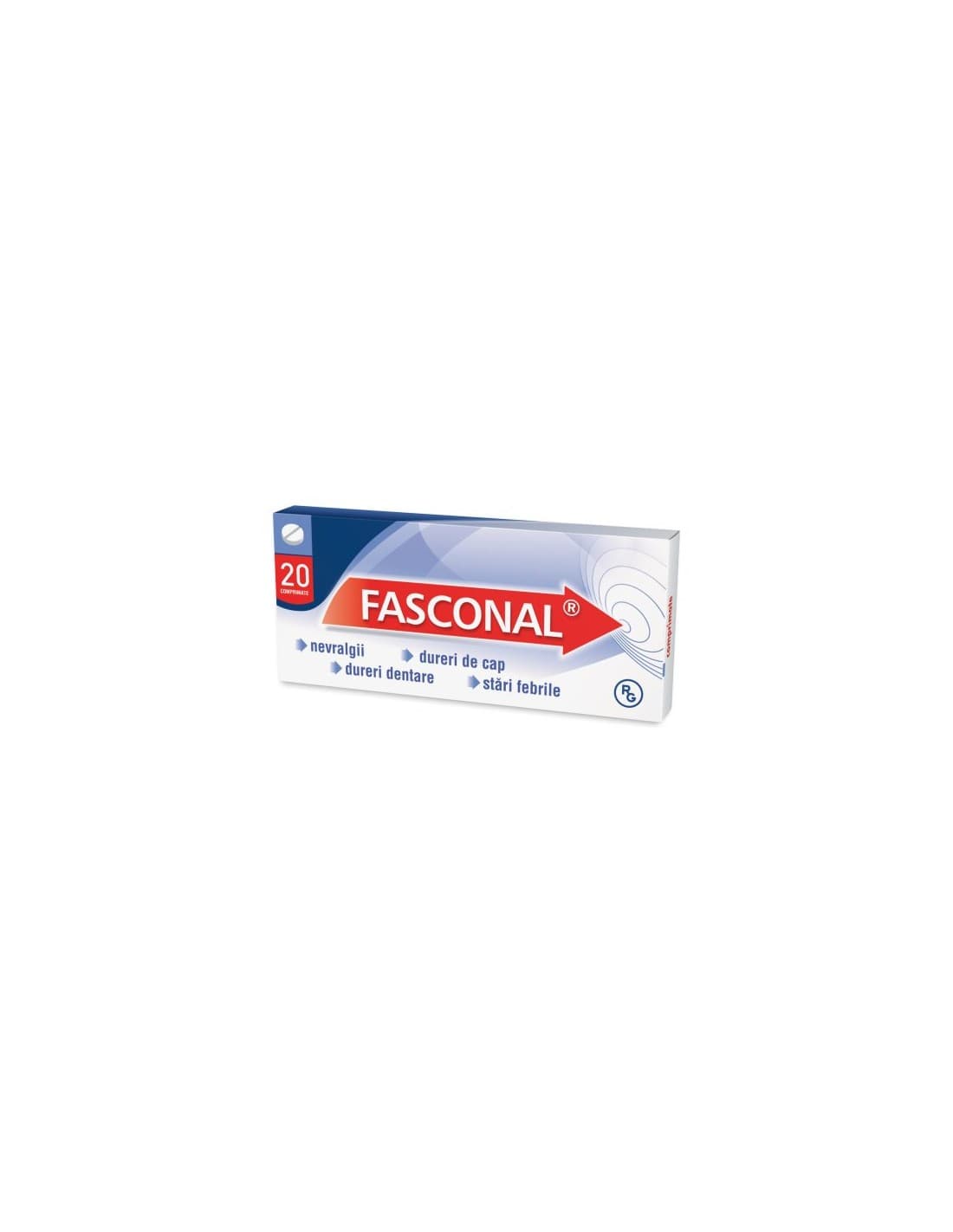 Fasconal x 20 comprimate Gedeon Richter