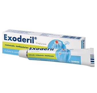 Exoderil 10 mg/g crema 15g