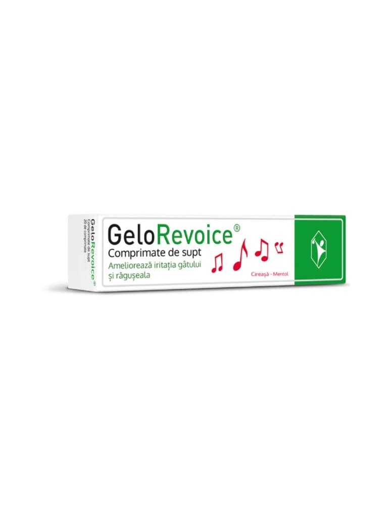 Gelorevoice 20 comprimate masticabile