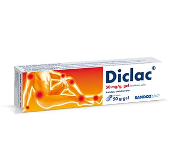 Diclac 50mg/g 50g Gel Sandoz