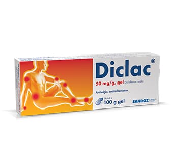 Diclac 50mg/g 100g Gel Sandoz