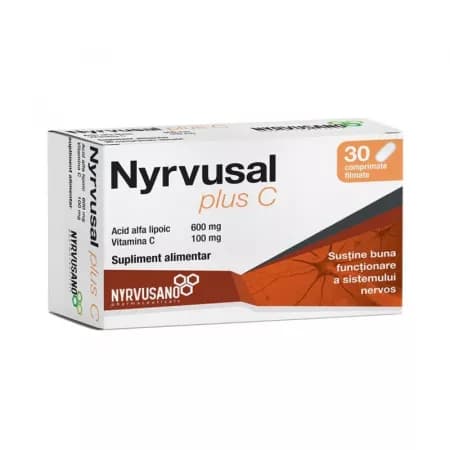 Nyrvusal Plus C 30 compr. Nyrvusano