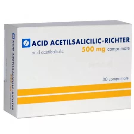 Acid acetilsalicilic Gedeon Richter 500 mg