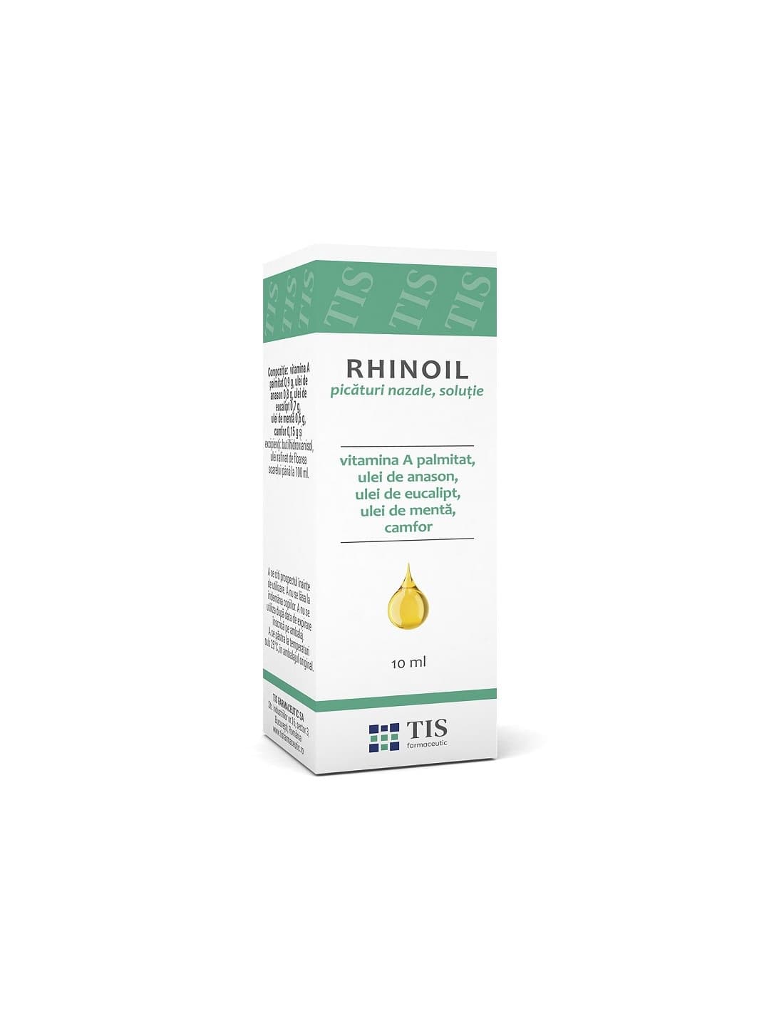 Rhinoil picaturi nazale, 10 ml, Tis Farmaceutic