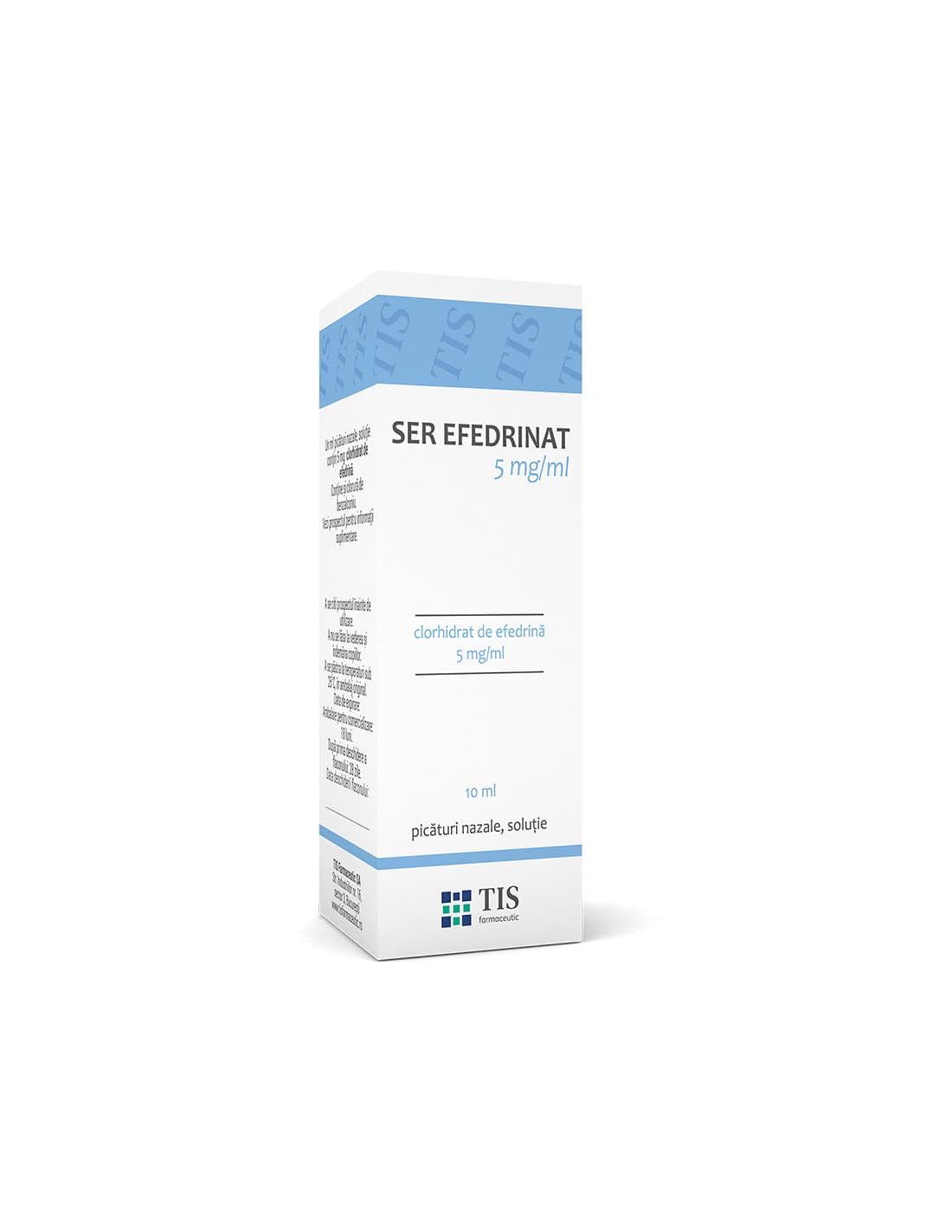 Ser efedrinat picaturi nazale 0.5%, 10ml, Tis Farmaceutic