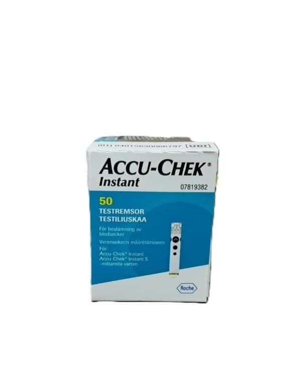 Teste de glicemie, 50 buc, Accu-chek Instant