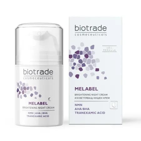 Melabel crema depigmentanta de noapte 50 ml, Biotrade