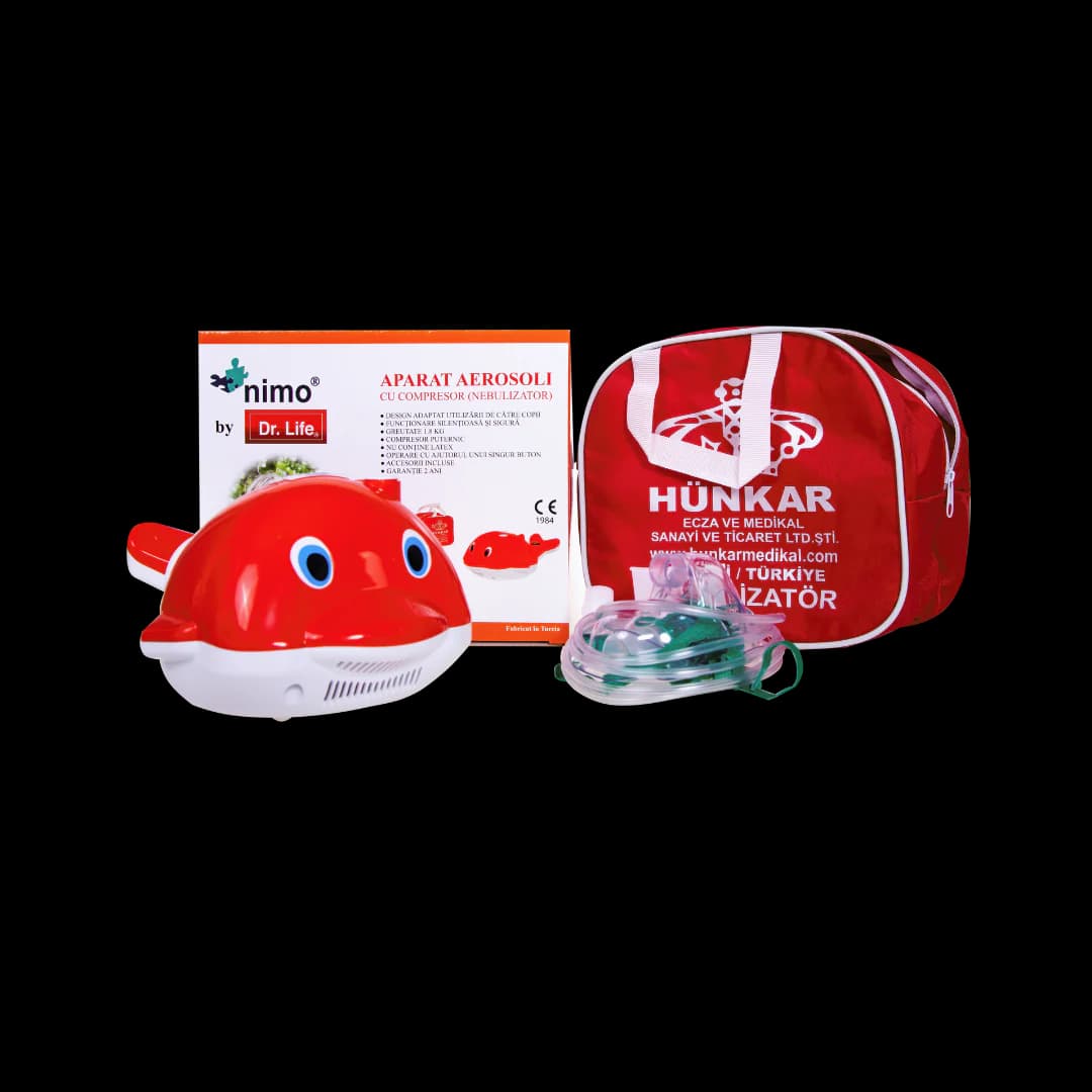 Nebulizator Dr. Life Delfin,aparat aerosoli
