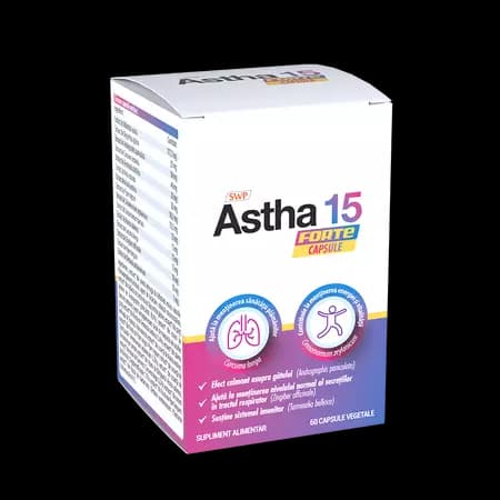 Astha 15 forte, 60 capsule, Sun Wave Pharma