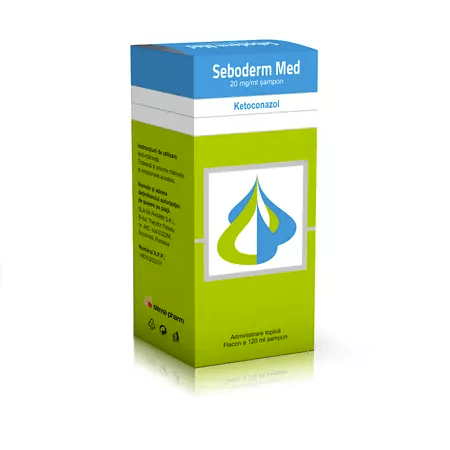 Seboderm Med 20 mg/ml, sampon, 120 ml, Slavia