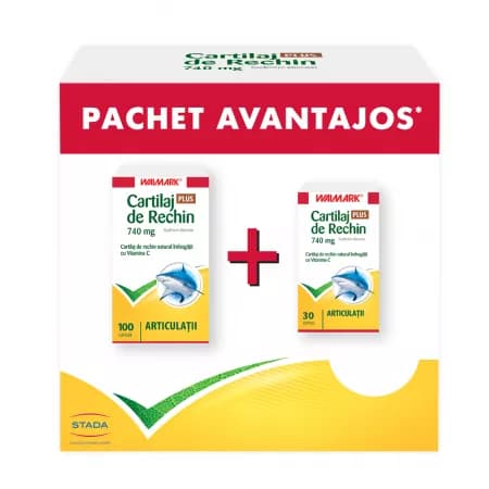 Cartilaj de Rechin, 100 + 30 capsule, Walmark