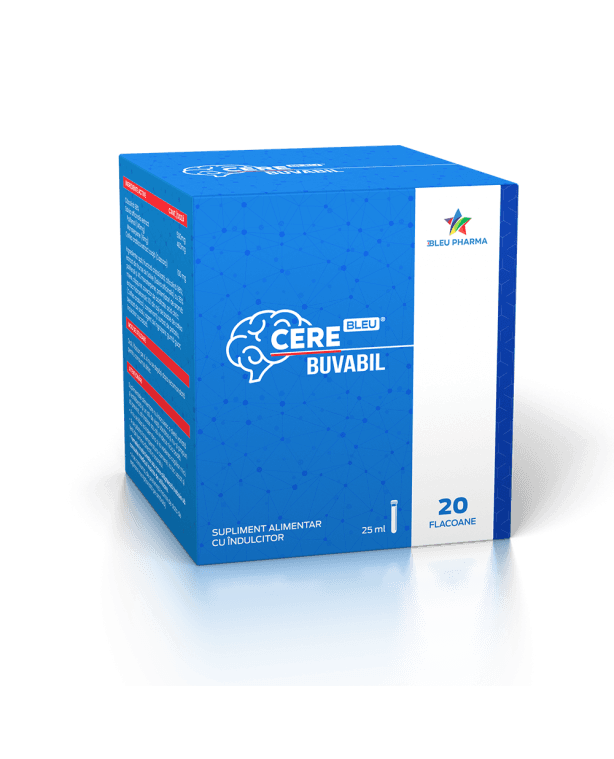 CereBleu Buvabil, 20 flacoane x 25ml, Bleu Pharma
