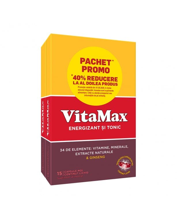 Vitamax X 15 cps Oferta