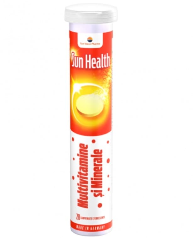 Multivitamine + Minerale x 20 cp eff Sun