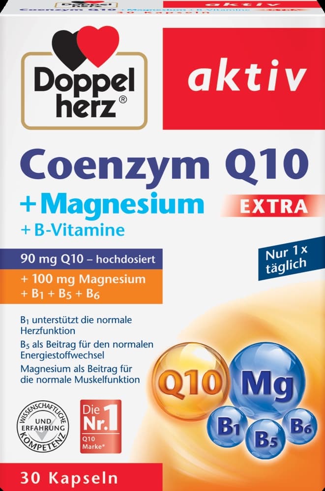 Coenzima Q10 Extra+Magneziu 30 caps. Doppelherz