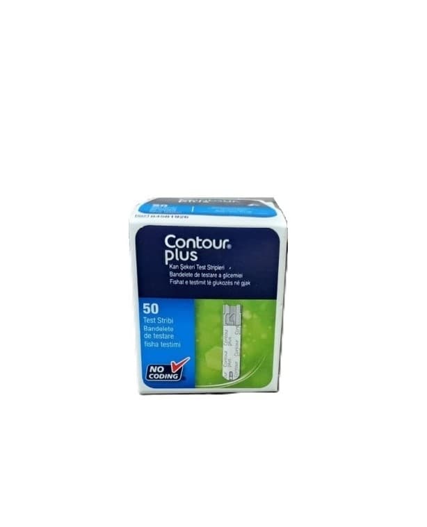 Teste de glicemie, 50 buc, Contour Plus
